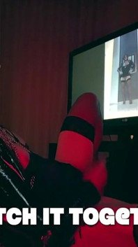 Didia sexy beine in strümpfen