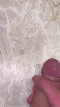 Stepdaddy Jerking Big Uncut Cock and Cumming