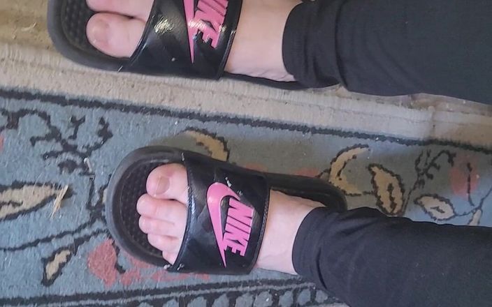 On cloud 69: &amp;quot;suck My Toes Lick My Feet&amp;quot; Sandals