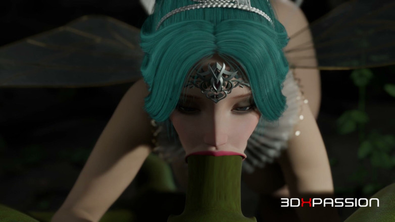 3dxpassion: Fairy &amp; Orc Secret Forest Nights - Blowjob, Anal &amp; Huge Cumshots