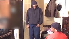 DudeDare: Leader of the gang likes his cock sucked first before...