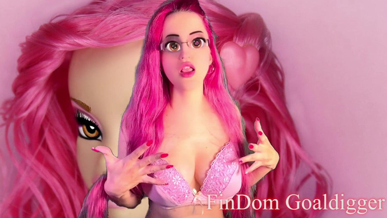 FinDom Goaldigger: Transformation de poupée sexuelle de salope