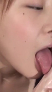 Insatiable Asian Teen Devours Her Thick Pink Toy