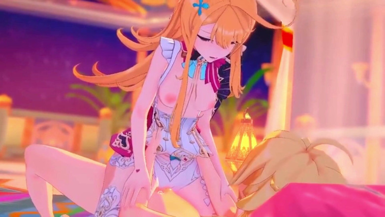 NSFWOtaku: Genshin impact - escoffier sert inleyerek dölleme fışkırtarak sikiş - 3d hentai animasyonları