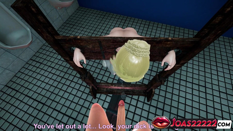 Joas22222: Saber: umumi tuvalette ıslak anime kız rule34 animasyon ağız sikişi şehvetli inliyor,...