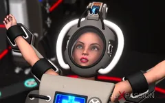 Robot futa seks meniduri keras seorang gadis semok di laboratorium gila