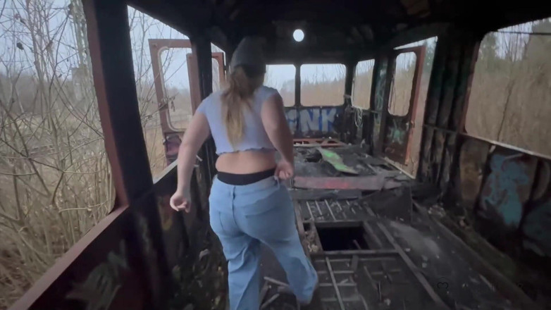 Maja Meer: He and I in the Abandoned Place... and My T-shirt...