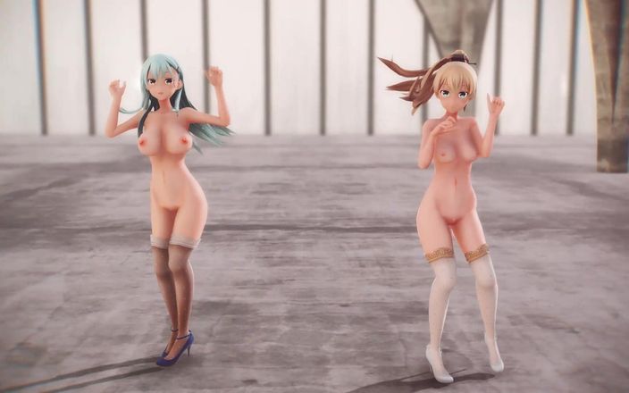 Mmd anime girls: Mmd R-18 Anime Girls Sexy Dancing Clip 239