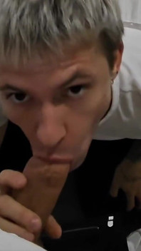 Hot Stranger From Club Sucked My Huge Dick Deep and Took My Cock in His Smooth Ass