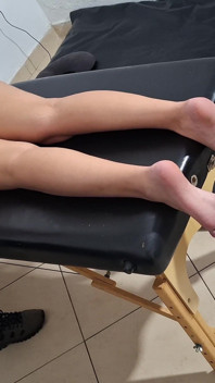 Relaxační masáž zad se žhavou svíčkou