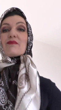 Satin Headscarf Fashion Show and Cumming on a Scarf, JOI, Lady Victoria Valente