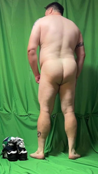B.t.s.. Green Screen Rugby Pump - Cum - Ride - Strip
