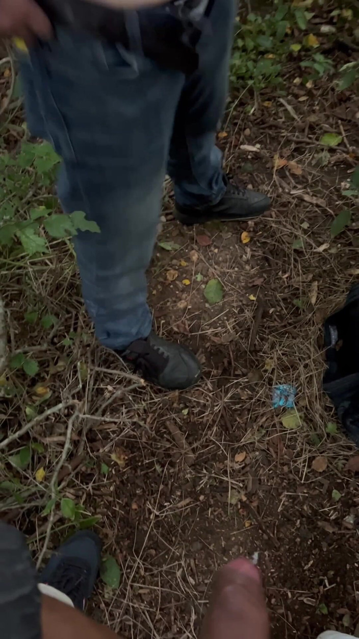 Hot dick in your ass: Eine fremde schlampe im wald ficken