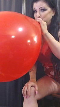 17' Big Red Balloon Blow up