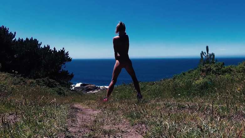 Sasha Bikeyeva: Deporte ruso milf Sasha Bikeyeva - desnudo turismo sexercize 2019