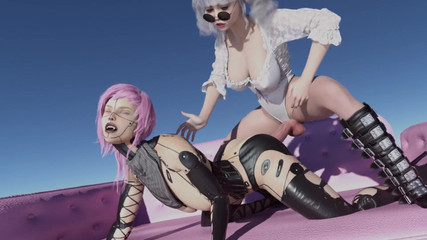 Gameslooper Sex Futanation: Růžová večerní nebe - Futa Animation