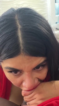 Spektakulärer blowjob und tiefe kehle