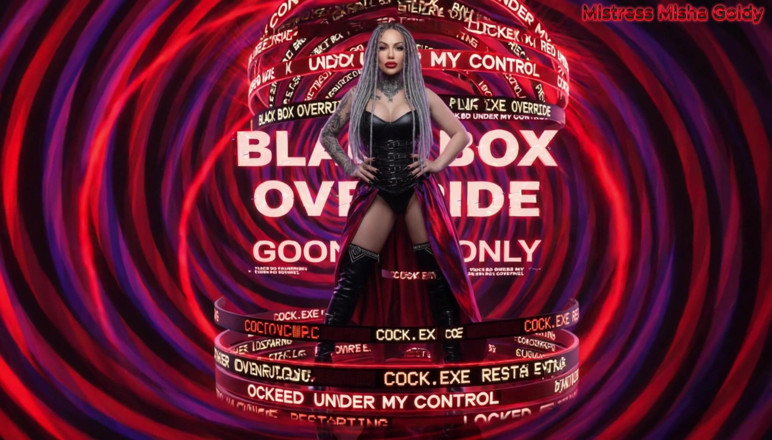 Goddess Misha Goldy: Blackbox Cock: Diretas dari jarak jauh dan dimiliki oleh saya.