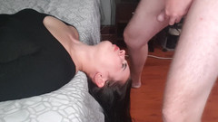 domslutfucker: Ondersteboven mond pissen slikken