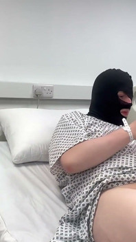 Nurse Ruby's Sounding Exam - Sizing up Her Patient's Tiny Urethra