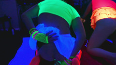Lucy Essex CD riding my glow in the dark alien dildo thumbnail