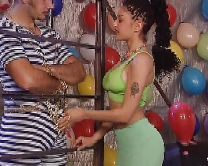 German Homemade: Two Beautiful German Teen Girls Pleasing Two Cocks with Their...