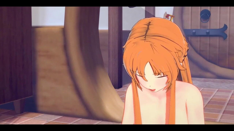HentaiTubes: Sao art online hentai - Asuna Hardsex to Kirito - Phim khiêu...