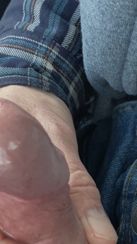 Cruising car park masturbation close up cum - Rockard Stepdaddy