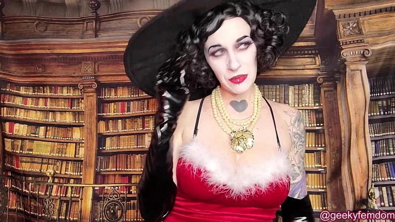 Geeky Femdom: Lady Dimitrescu Holiday Gift