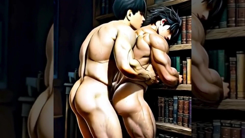 Real narrated fantasy Hentai: Una Coppia Gay Molto Monella E Muscolosa Ha Fatto Sesso...