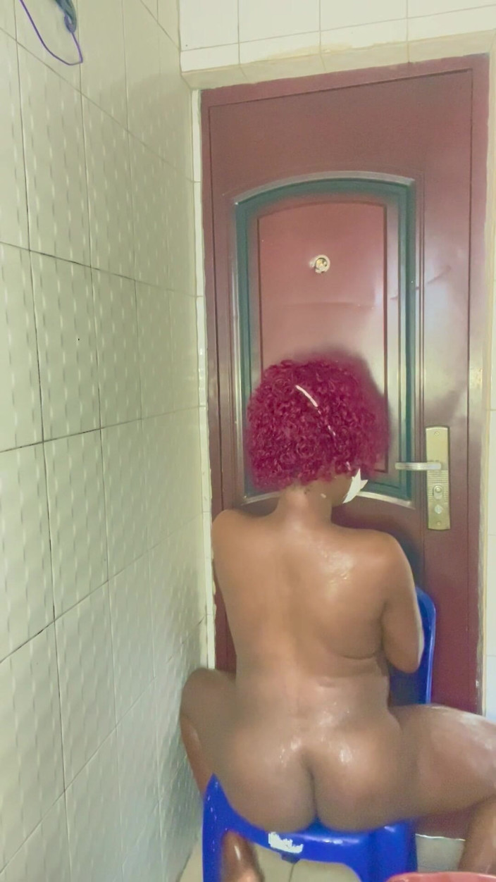 SBE DRIVEN: Pregnant Woman Having Her Bath