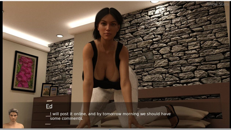 XXX Games Bunk: Projek Hot Wife - permainan - main peranan - penggambaran isteri dan melancap