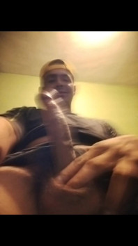 Stroking My Cock to a Mature Mom