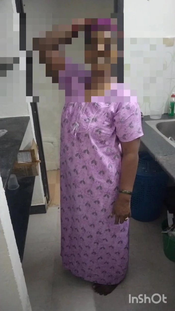 Benita sweety: Step Mother Wearing Dress After Bath