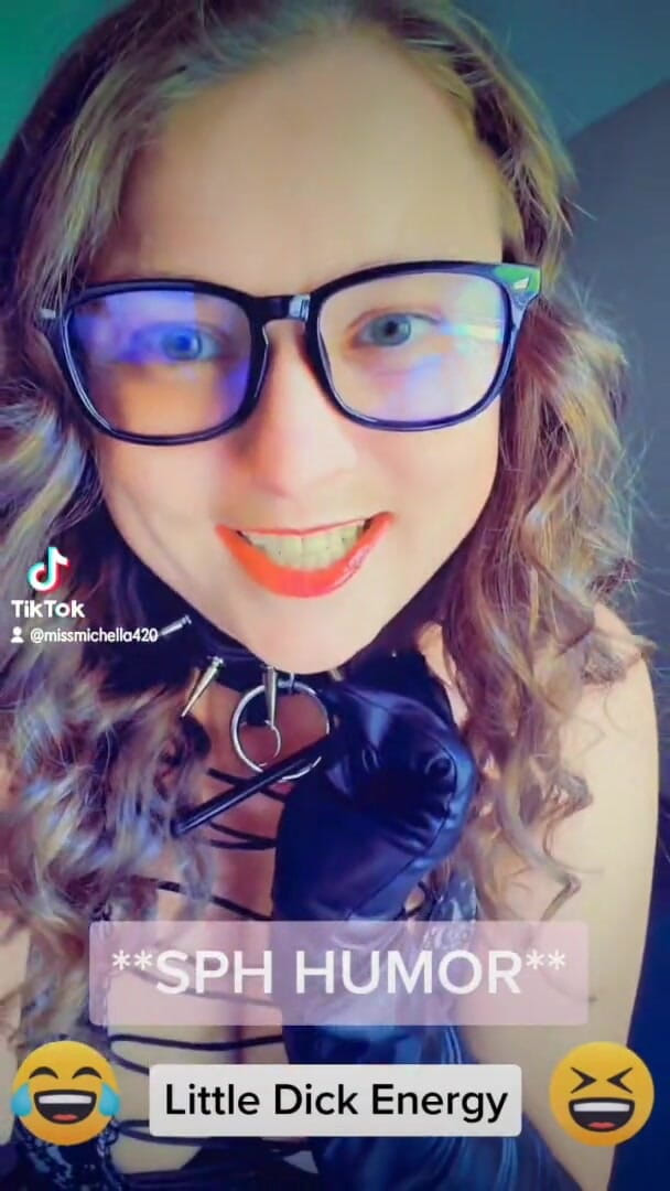 Mistress Michella Marijuana: Little Dick Energy cu stăpâna Michella - Umor umor