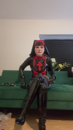 Bigtiddygoth: Silent Seduction: Become My Sissy Locked Slut No Audio