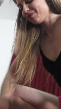 Blond Girls Slap and Spit Smirni