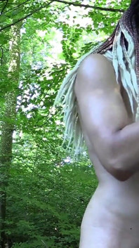 Student Carmela 20 - fuck and cum play in the forest outdoor