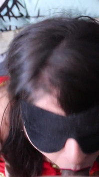 Blindfolded Face Fuck