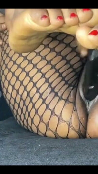 Ebony BBW Makes Me Herself Squirt
