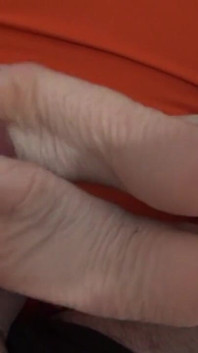 Het MILF i yogabyxor footjob