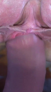 Menyebarkan Pussy Fucking Close-up