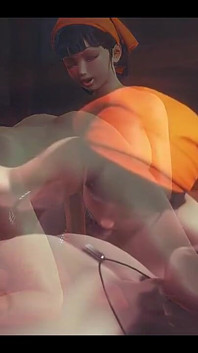 Dragon Ball Hentai - Pan come una cagna sexy parte 2 - manga anime giapponese gioco porno
