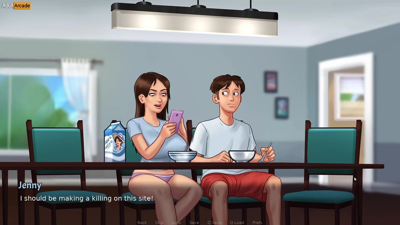 LewdArcade: Summertime saga नग्न सेक्स गेम खेल [18+] वयस्क खेल खेल