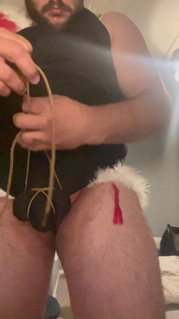 Shaun Cbt: Bondage cazzo con travestito e bondage aggiuntivo mani ammanettate al...