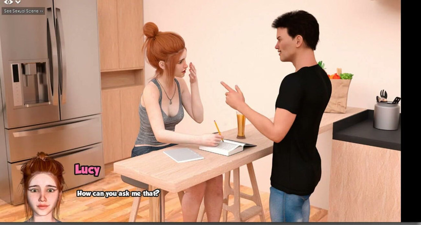 XXX Games Bunk: Area 69 - Gameplay - Roleplay - Shower Fuck, Movie Night, Under the Table...
