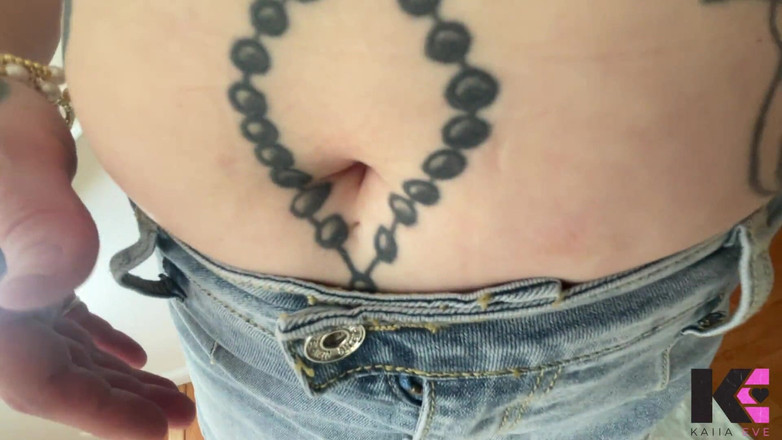 Kaiia Eve: Dev götlü çırçıplak çırçıplak çırçıplak çığlık atıyor ve tüm sindirerek göbeğime yutuyor