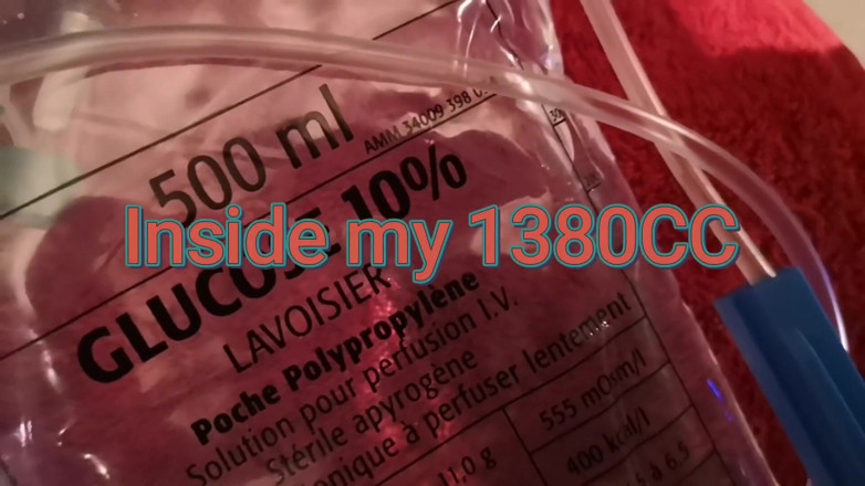 Monster_Meat_: ฉีดน้ำกลูโคส 10% เต็ม 0.5 ลิตร