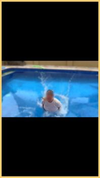 Wifey Wet Shirt in the Pool with Perfect Braless Tits