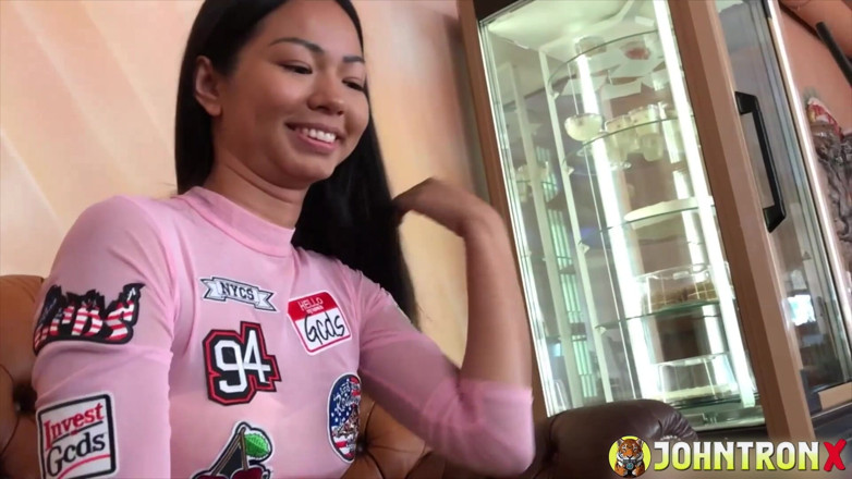 John Tron X: Johntronx - Young Asian Babe on High Heels Gets Fucked in...